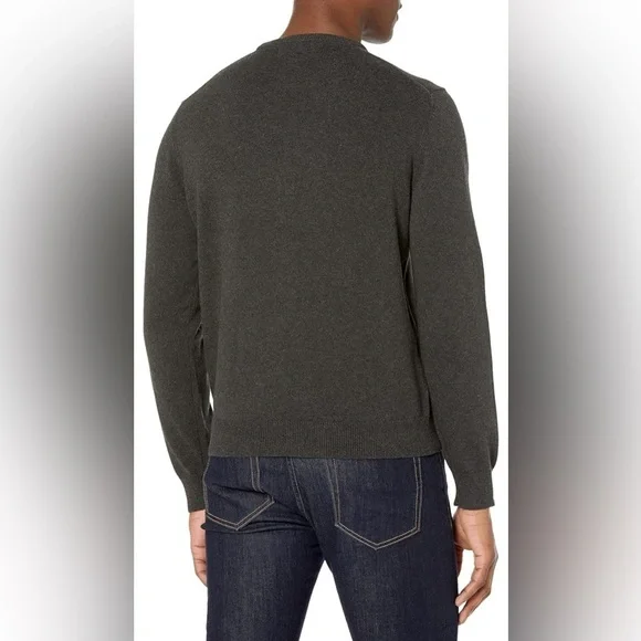 Amazon Essentials gray Men's Crewneck Sweater size large - Picture 2 of 7